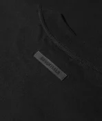 Fear of God ESSENTIALS Long Sleeve Polo Sweatshirt Black (3)