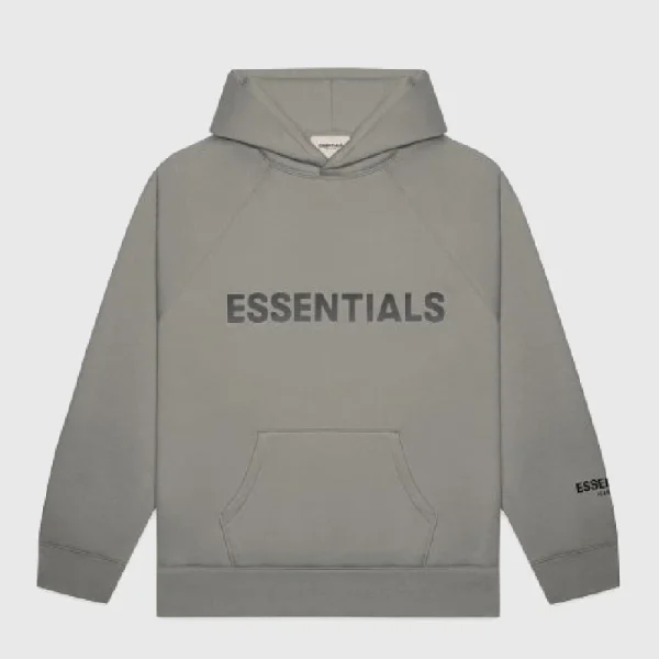 Fear of God Essentials Oversized Hoodie Gray (1)